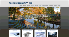 Desktop Screenshot of koonsandkoons.com